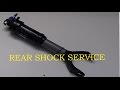 HOW TO SERVICE a rear shock (MTB) [ Xfusion 02pro RL ]