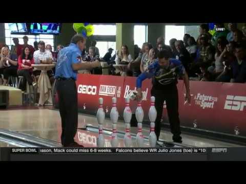 Bowling Trick Shots from 2017 Main Event Terrell Owens PBA Super Clash