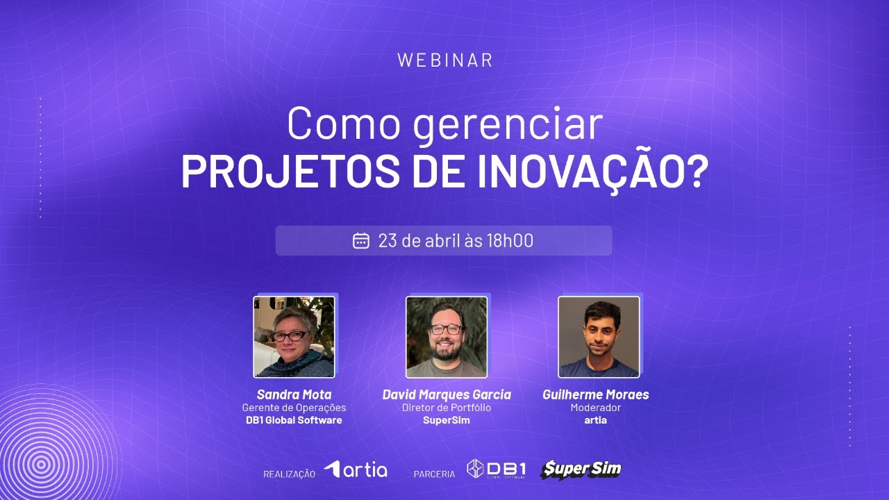 Como gerenciar projetos de inovação? | Webinar AO VIVO