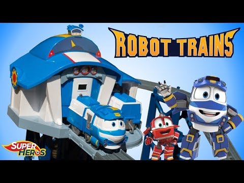 Robot Trains Circuit Motorisé Base de Kay Jouets Toy Review Thomas and Friends