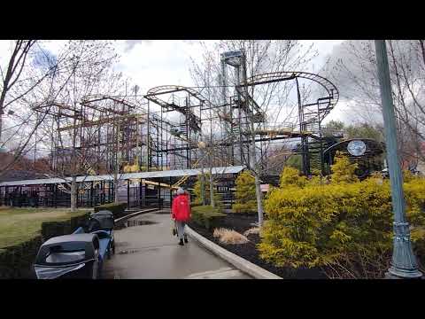 Video review of Gotham City Gauntlet Escape from Arkham Asylum by Theme Park New England