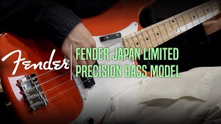 Video thumbnail for Fender Japan Limited Precision Bass Model Demo - ‘Corps De Ballet’ by Bassist 이준희 (Junhee Lee) by Music Force Official
