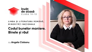 "Definirea situației de conflict. Codul bunelor maniere..."