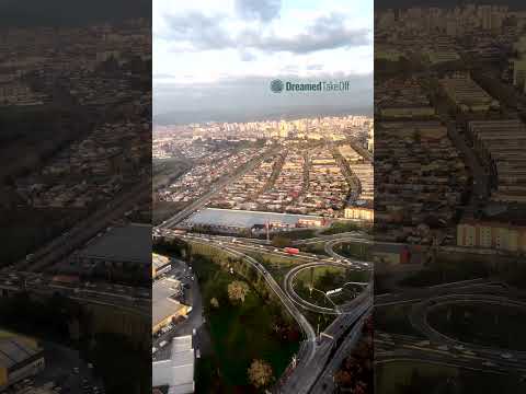 Landing in Concepción, Chile (San Pedro approach) ✈️ . 4K.