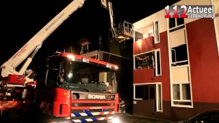 preview picture of video '112Actueel Weesp - Middelbrand in Apartement'