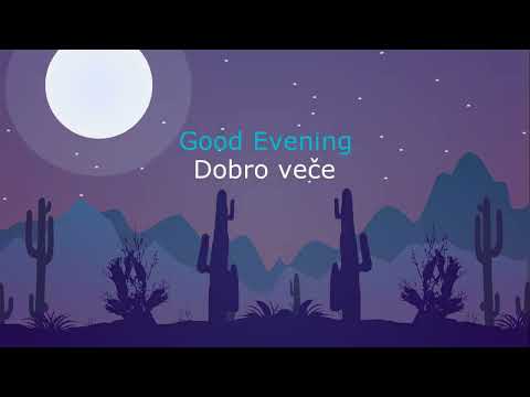 Learn Croatian Free | Greetings in Croatian | Croatian Level 1 | Croatian For Kids |