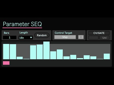 Ableton M4L Parameter SEQ 2.0