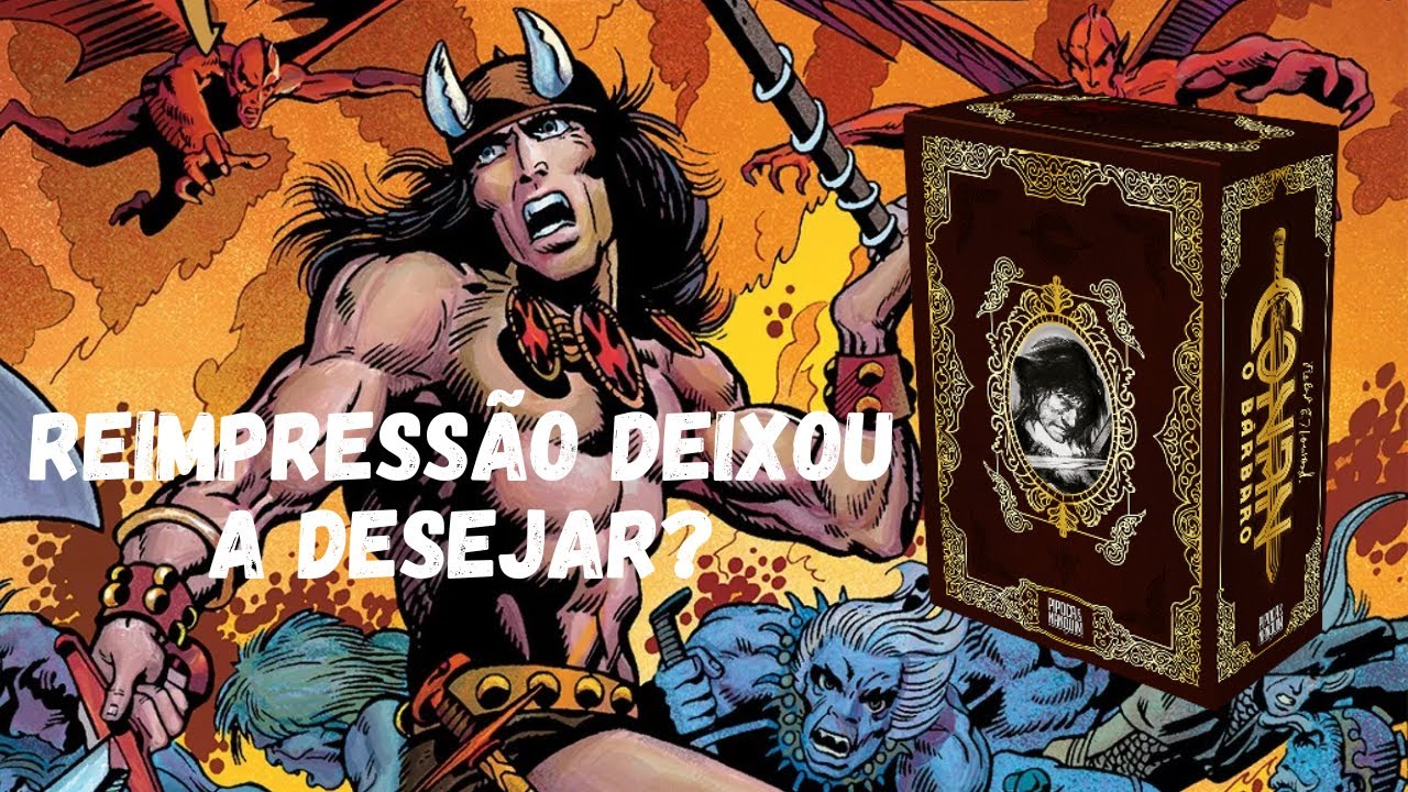 Box Conan, o Bárbaro - Coleção Completa (Pipoca e Nanquim) | Review de Edição