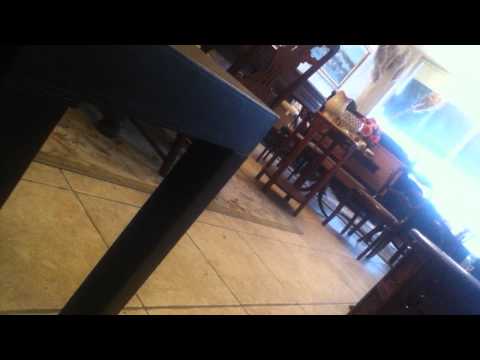 Guy's Recording Music Video In Furniture Store