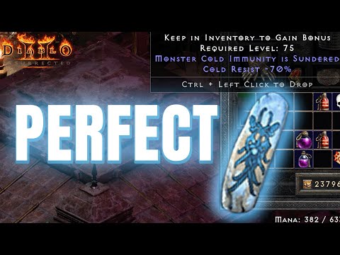 I FOUND 2 PERFECT SUNDER CHARMS - D2R LADDER S02