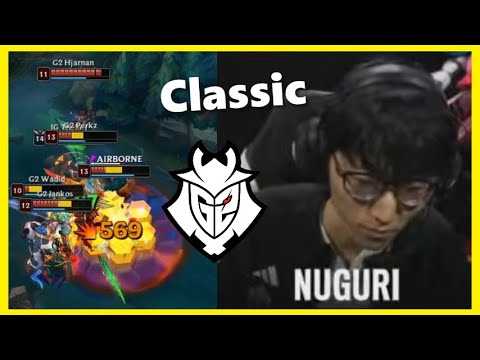 Nuguri's Play vs G2 gives TheShy vibes