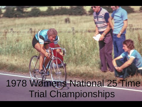 1978 RTTC Womens National 25 Mile Cycling Time Trial Championship. TT Bike Beryl Burton