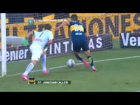 Gol Calleri. Boca 1 - Independiente 0. Fecha 17. Primera División. FPT.