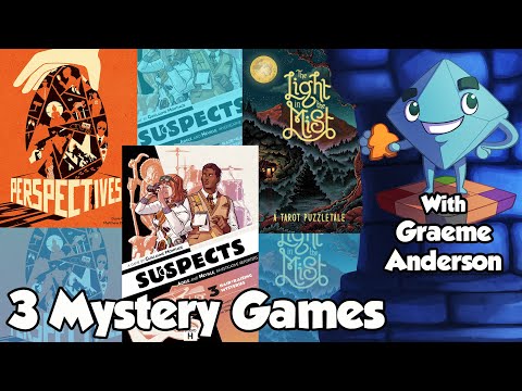 3 Mystery Game Reviews - With Graeme
