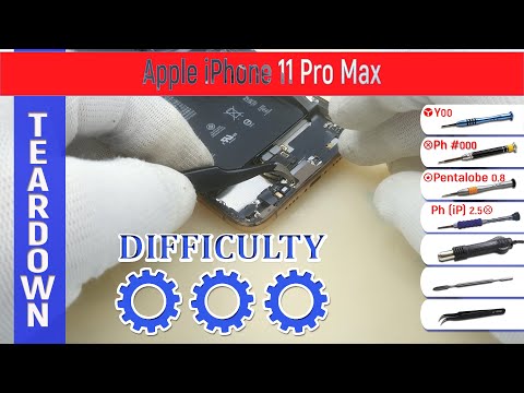 Apple iPhone 11 Pro Max 📱 A2161 A2220 A2218 Teardown Take apart Tutorial