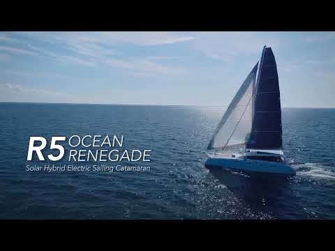 Ocean Renegade R5_54' LOA Carbon Fiber Reinforced ELECTRIC HYBRID Performance Sailing Catamaran
