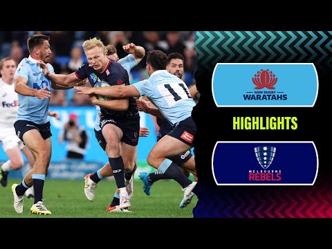 Super Rugby Pacific 2023 | Waratahs v Rebels | Rd 12 Highlights