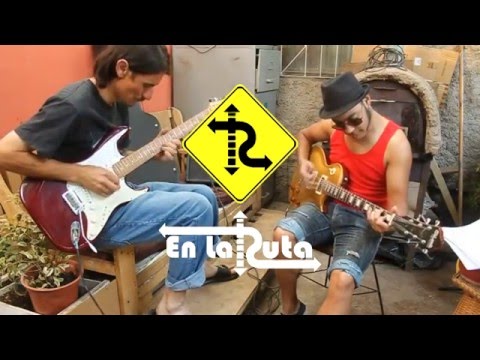 En La Ruta - su tipico blues improvisado