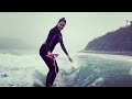 Lisa Haydon Surfing