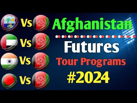 Afghanistan Cricket Upcoming All Series Schedule 2024 || Afghanistan Futures tour Programs 2024