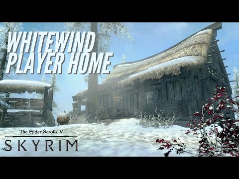 Skyrim PS4 Mods: Whitewind Player Home