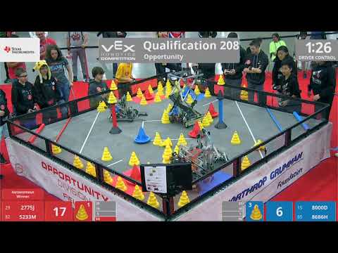 2018 VRC-MS Oppo Q208 - 2775J 5233M vs 8000D 8686H - 27 to 73