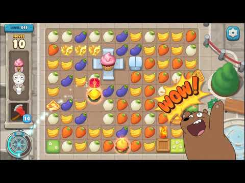 We Bare Bears match3 repairs level 541