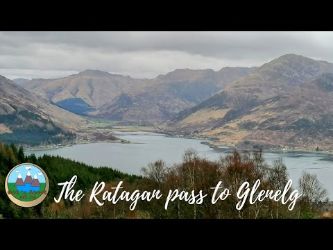The Ratagan pass to Glenelg and beyond to Arnisdale