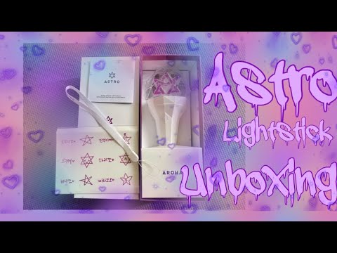 Astro lightstick unboxing..