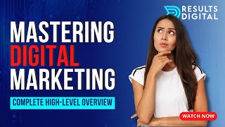High Level Overview of Digital Marketing
