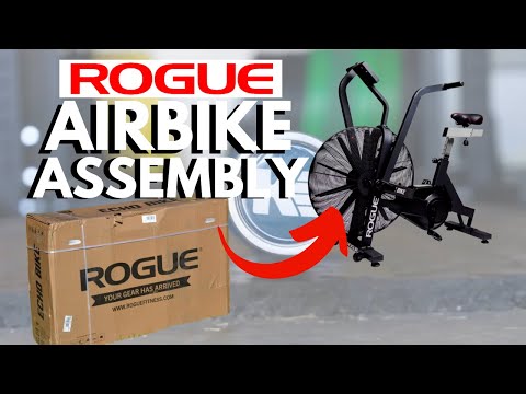 Rogue Echo Bike Unboxing and Assembly!