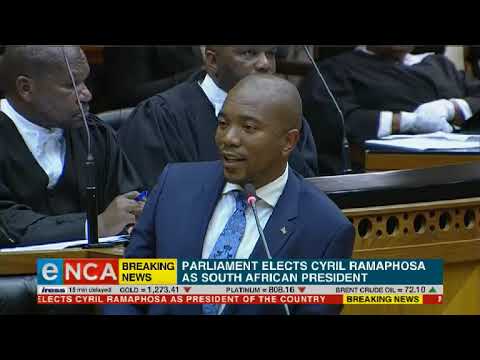 Maimane vows to support President Cyril Ramaphosa