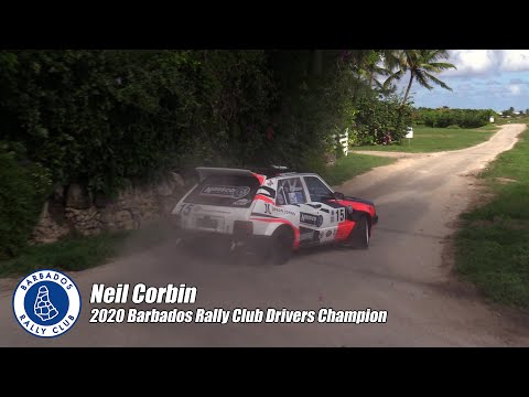 Neil Corbin – 2020 Barbados Rally Club Drivers Champion