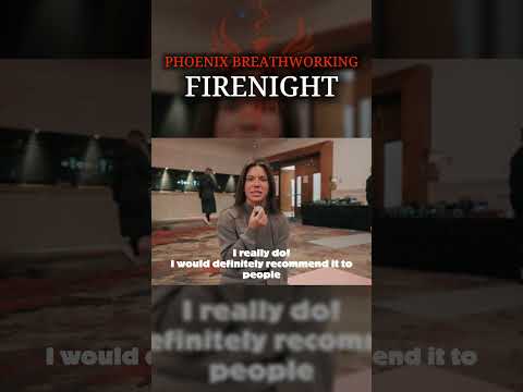 Phoenix Fire Night breathwork testimonial