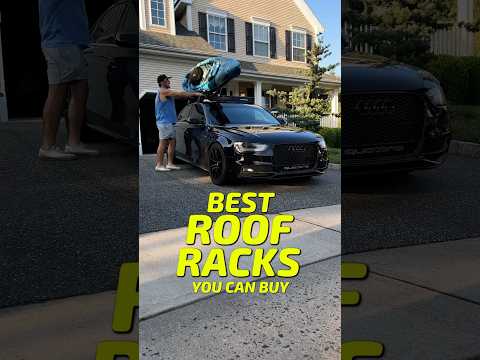 The BEST ROOF RACK SETUP for any Audi or VW - the Rhino Rack Vortex Rails 🏎️💨