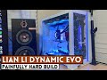 This Build was PAINFUL. - Lian Li O11 Dynamic EVO - Upright GPU PC Build Guide