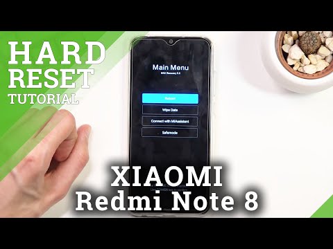 How to Hard Reset XIAOMI Redmi Note 8 2021 via Recovery Mode – Wipe Data