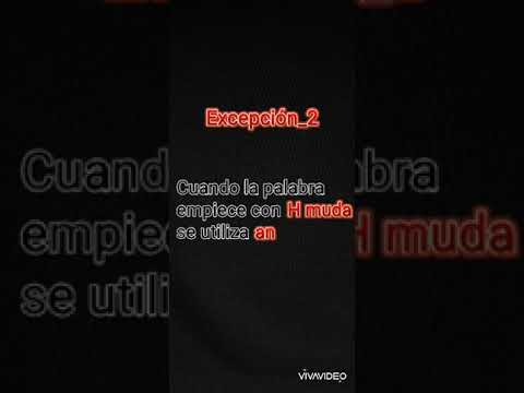 Uso de A y AN en inglés/Posibles dudas en la descripción