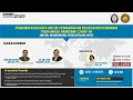 Webinar Pemanfaatan Data untuk Pemantauan Kesehatan Penduduk pada Masa Pandemik Covid 19 Webinar Pemanfaatan Data untuk Pemantauan Kesehatan Penduduk pada Masa Pandemik Covid 19