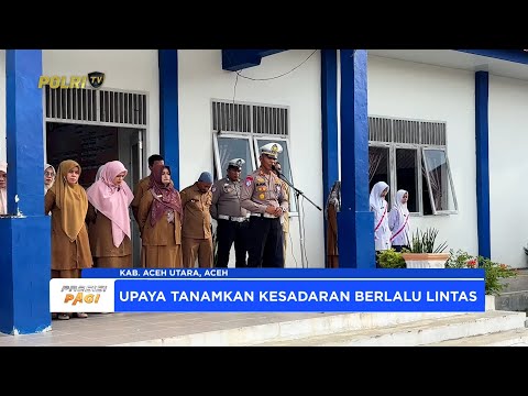 KASAT LANTAS POLRES ACEH UTARA AJAK PELAJAR JADI PELOPOR KESELAMATAN BERLALU LINTAS