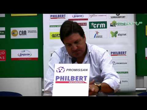 Elxsport.com - Elche CF: Rueda de prensa José Sepulcre 16/07/2012