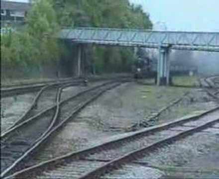 steam train at speed number 1