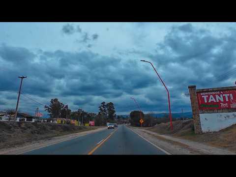 Driving to Tanti, Córdoba, Argentina