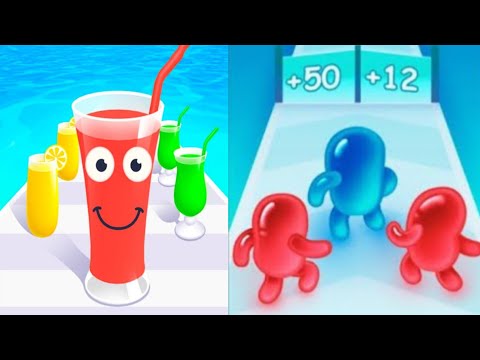 Join Blob Clash vs Juice Run 🧃⚔️ | Epic Mobile Game Battle | Funny Gameplay Shorts