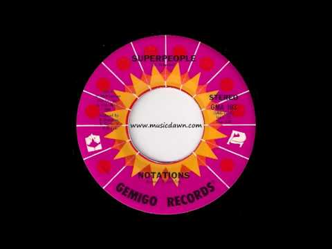 Notations - Superpeople [Gemigo] 1974 Soul Funk 45 Video