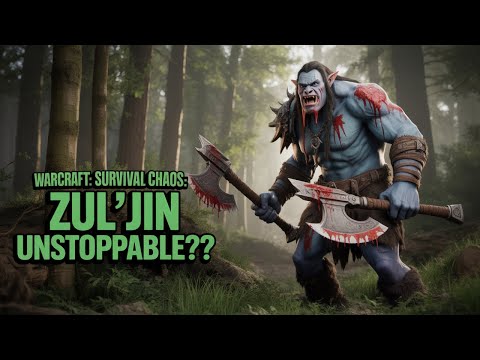 Warcraft 3: Survival Chaos #9 | Zul'jin UNSTOPPABLE?!