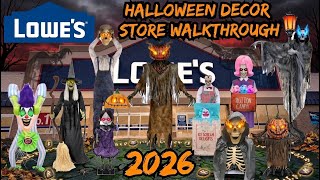 Lowes NEW Halloween 2026 Animatronics & Decor Full Store Walkthrough (Must See Lineup)