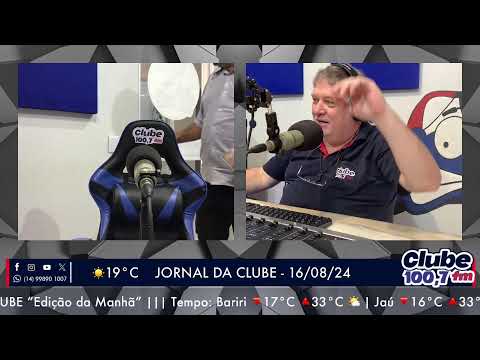 Jornal da Clube - 16/08/24 - Edição da Manhã