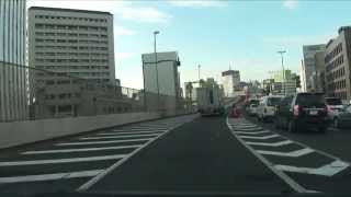 preview picture of video '[drive japan]首都高 9号深川線 箱崎IC-福住IC(Metropolitan Expressway)'