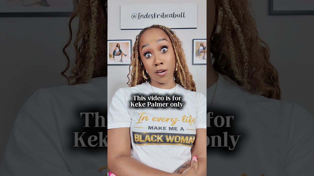 @KekePalmerVEVO get over here girl! 😂